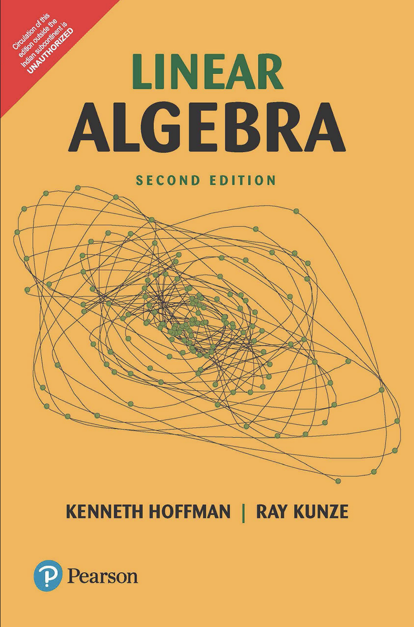 Linear Algebra (Hoffman & Kunze)