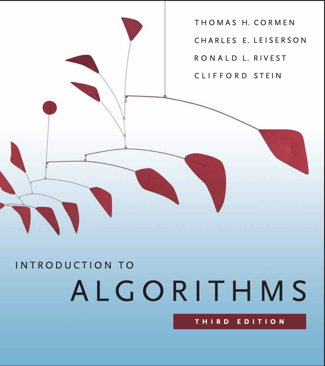 Introduction to Algorithms (Cormen-Leiserson-Rivest-Stein)