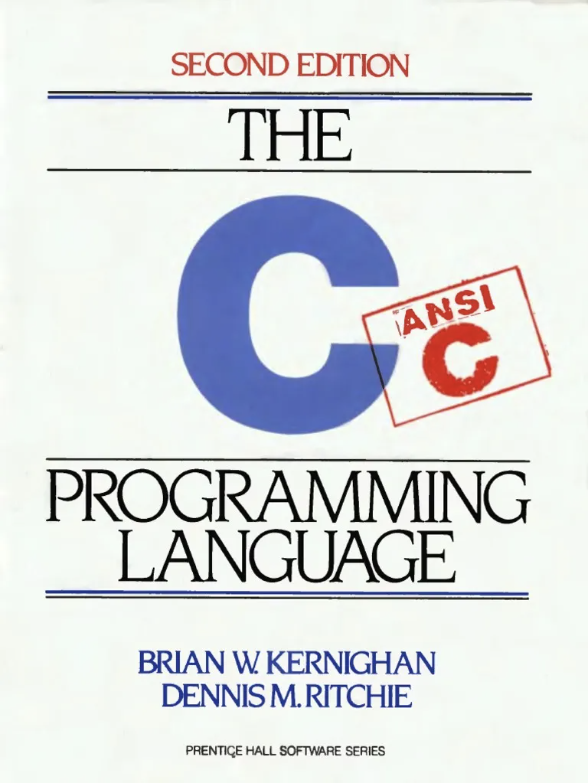 The C Programming Language (Kernighan-Ritchie)